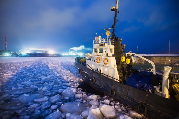 Sailing an Ice Breaker Boat in Finland Sailing an Ice Breaker Boat in Finland